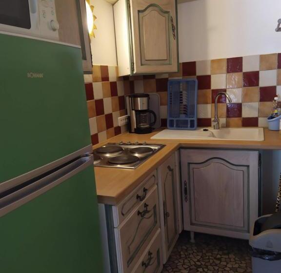 家庭房带园景, Au Jardin Près De L Ocean