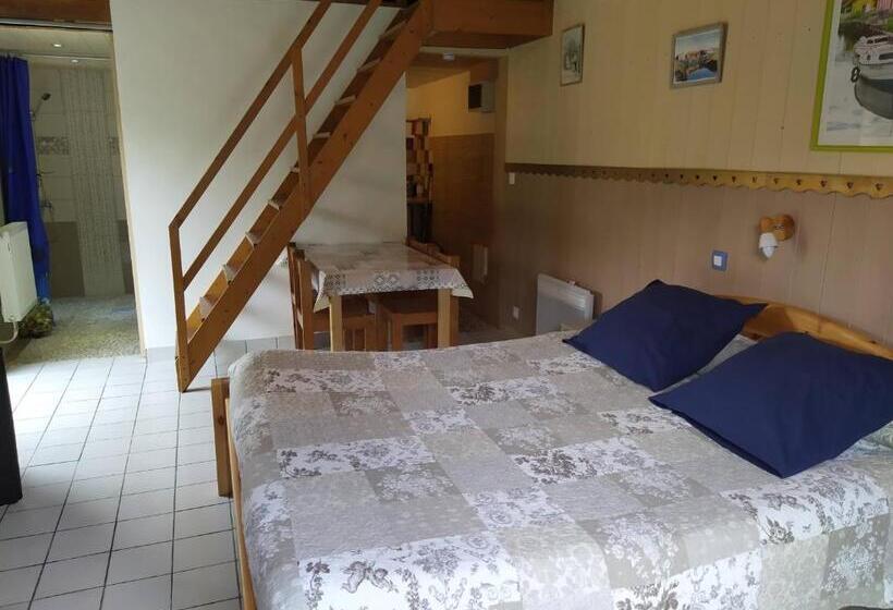 家庭房带园景, Au Jardin Près De L Ocean