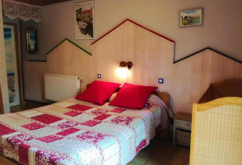 家庭房带园景, Au Jardin Près De L Ocean