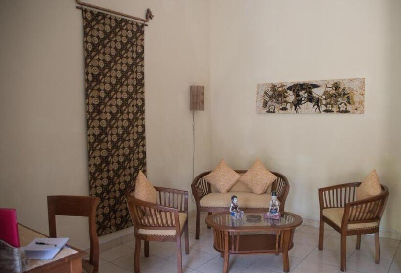 اتاق استاندارد با چشم‌انداز باغ, Guesthouse Rumah Senang