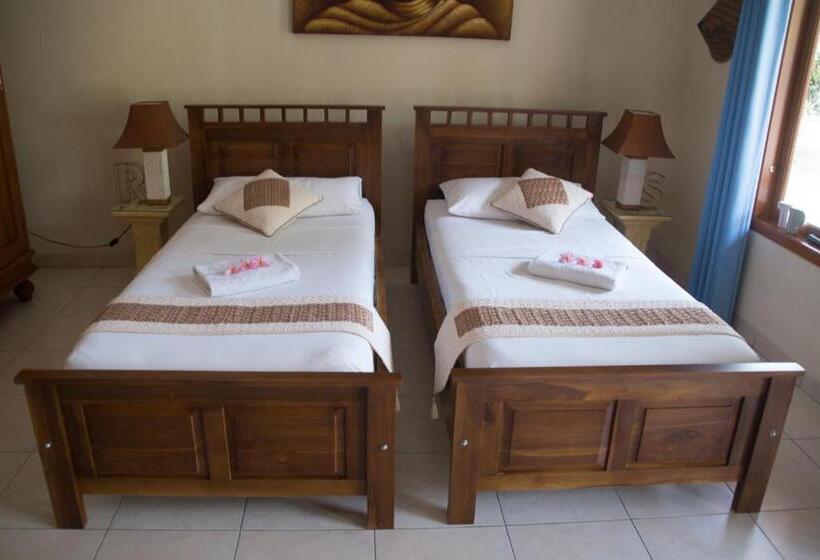 اتاق استاندارد با چشم‌انداز باغ, Guesthouse Rumah Senang