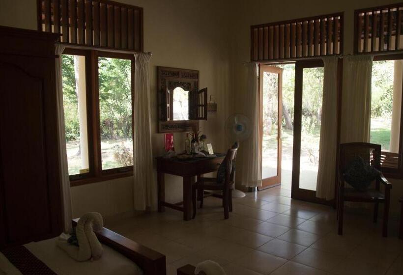 اتاق استاندارد با چشم‌انداز باغ, Guesthouse Rumah Senang