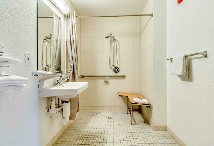 适合残疾人使用的标准间, Motel 6 Venice, Fl