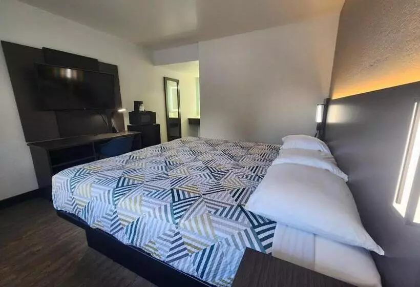 キングサイズベッドのデラックスルーム, Motel 6 Venice, Fl