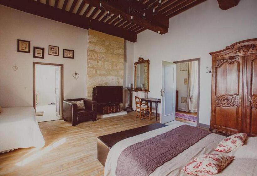 Номер Deluxe Кровать Кинг, Chambre D Hôtes Au Jardin De La Bachellerie