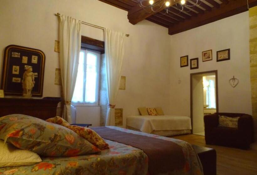 Номер Deluxe Кровать Кинг, Chambre D Hôtes Au Jardin De La Bachellerie