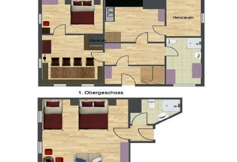 １ベッドルームアパートメント, Stockreiter Vulgo Grillschmied