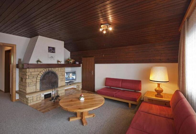 آپارتمان 1 خوابه با بالکن, Ferienwohnungen Zurschmitten