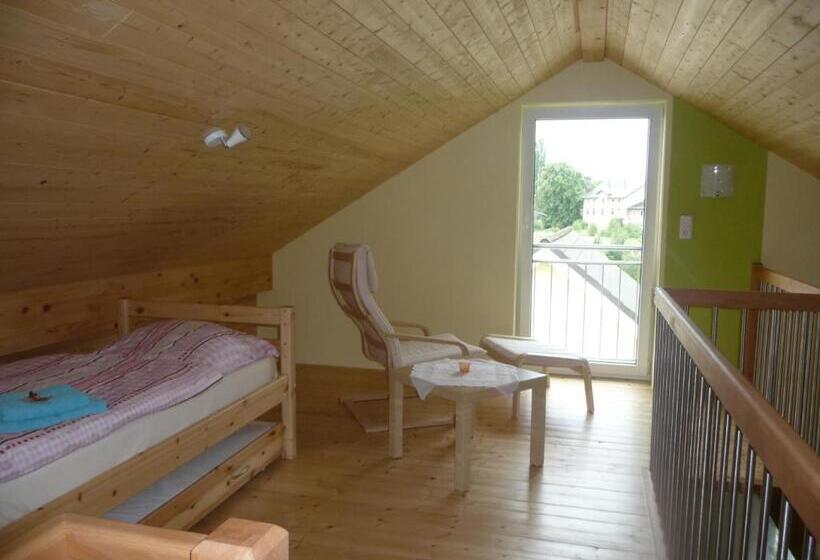 庭の見える1ベッドルームアパートメント, Pension Andrea