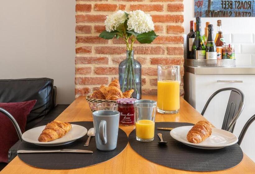 Апартаменты Классик 1 Спальня, Townhouse Trouville   Appart Hotel & Studios