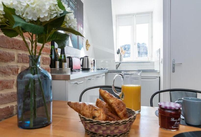 Апартаменты Классик 1 Спальня, Townhouse Trouville   Appart Hotel & Studios