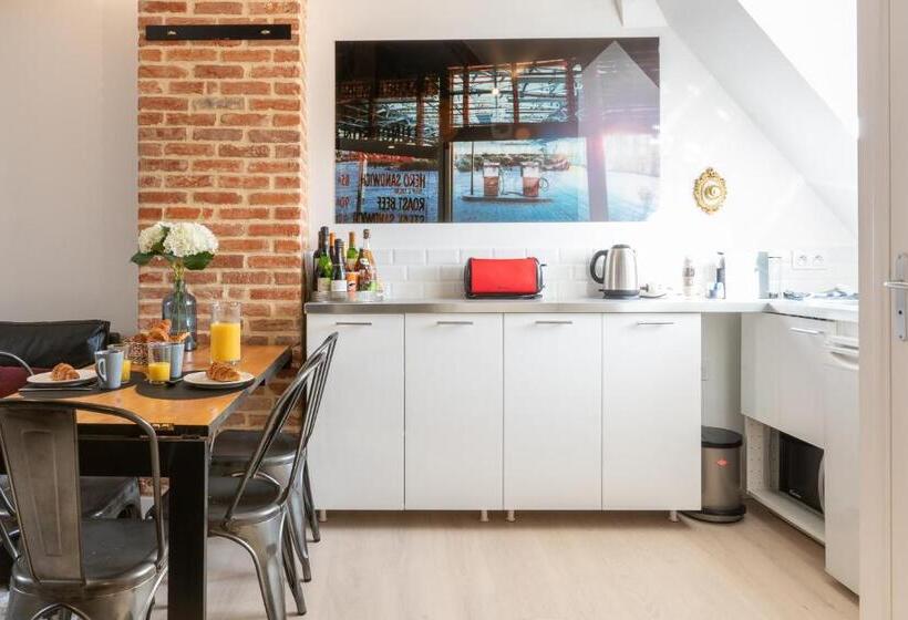 Апартаменты Классик 1 Спальня, Townhouse Trouville   Appart Hotel & Studios