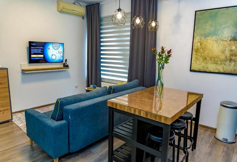 침실 1개 발코니 아파트, Villa Casafina Serviced Apartments