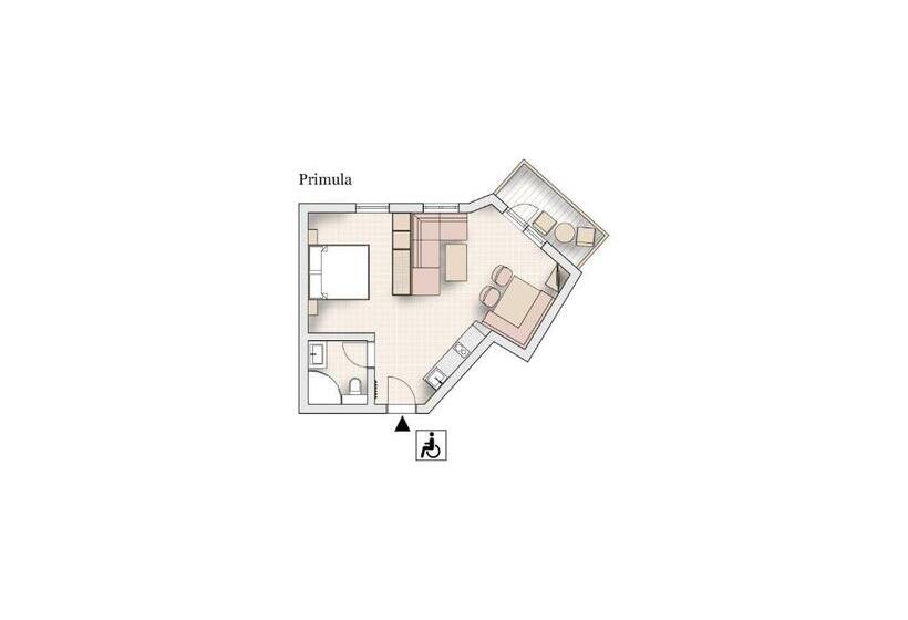 Студия Стандарт, Landhaus Charlotte Apartments Tirol