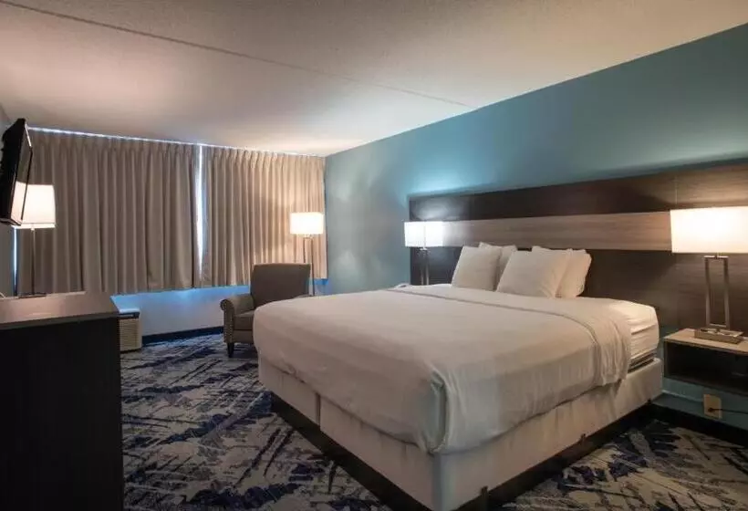 身障者適用キングサイズベッドルーム, Best Western Rutgers University