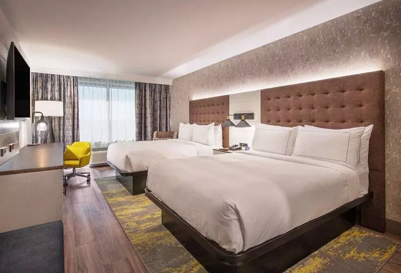 ２ダブルベッドのスタンダードルーム, Doubletree By Hilton Monroe Township Cranbury