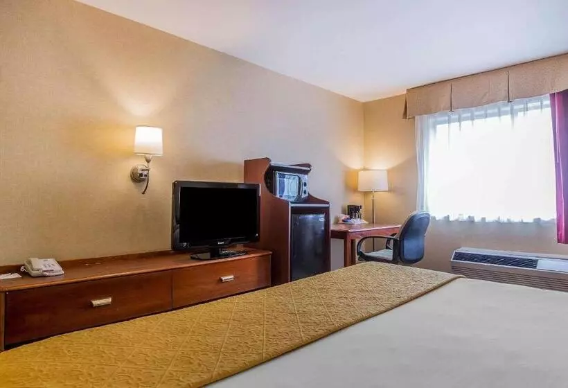 キングサイズベッドのスタンダードルーム, Quality Inn Hyde Park   Poughkeepsie North