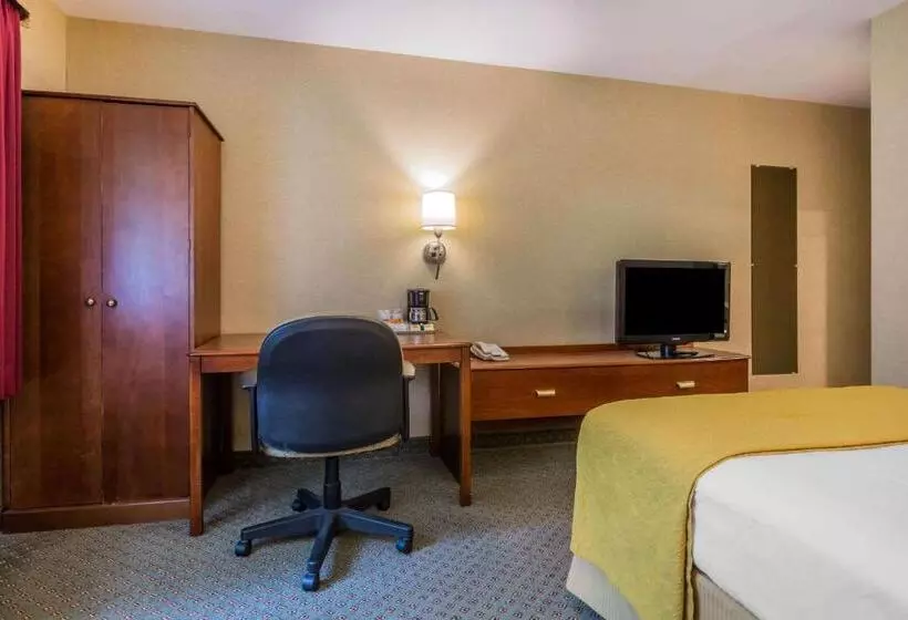 キングサイズベッドのスタンダードルーム, Quality Inn Hyde Park   Poughkeepsie North