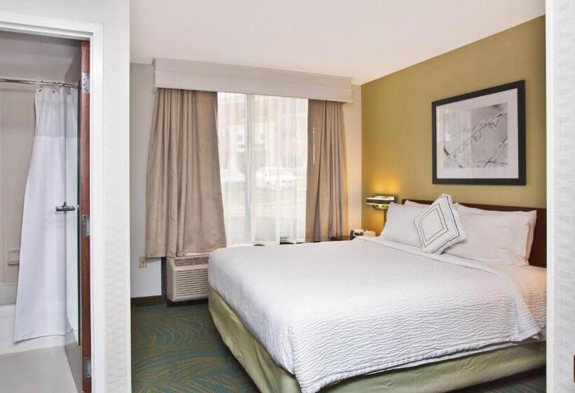 Люкс Кровать Кинг, Springhill Suites By Marriott Chicago Naperville Warrenville