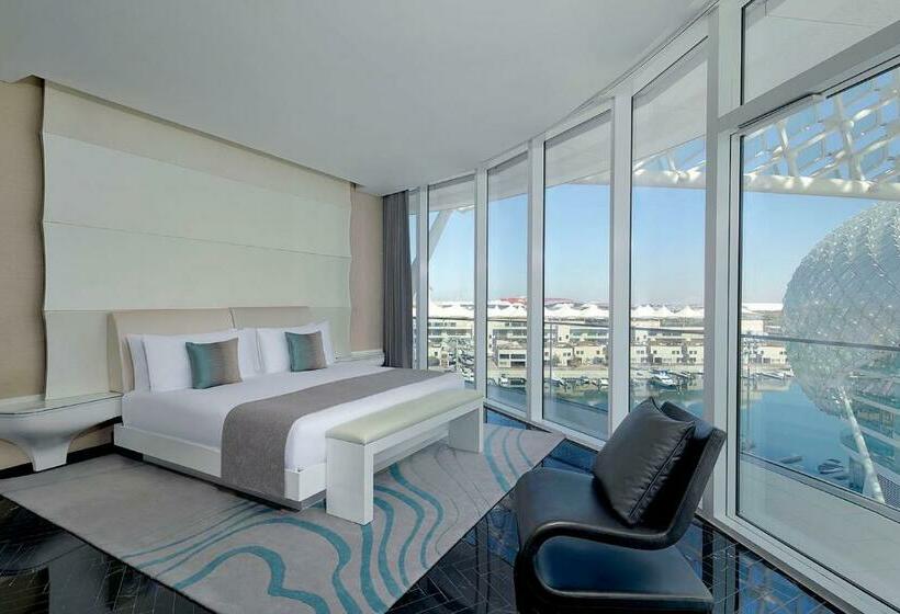 سوئیت با تخت بزرگ, W Abu Dhabi  Yas Island