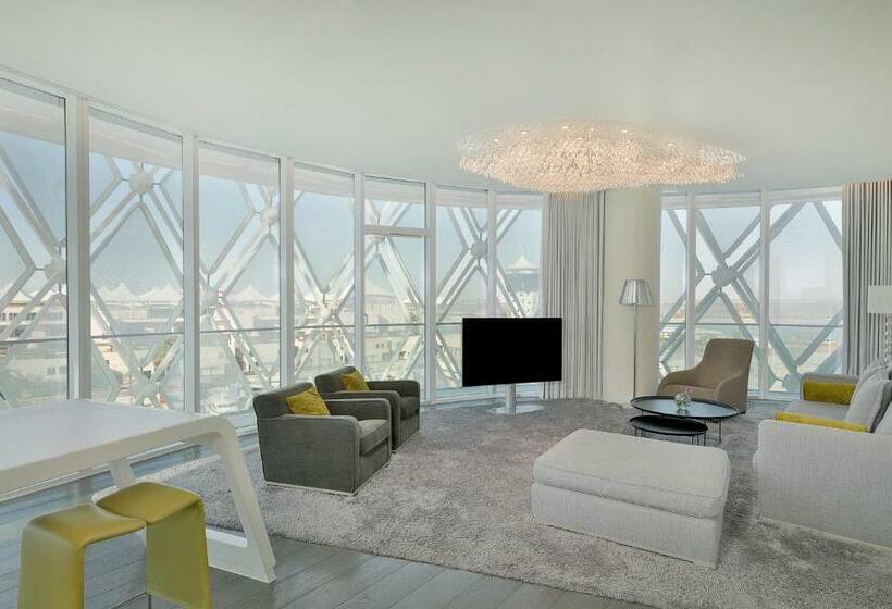 سوئیت با تخت بزرگ, W Abu Dhabi  Yas Island