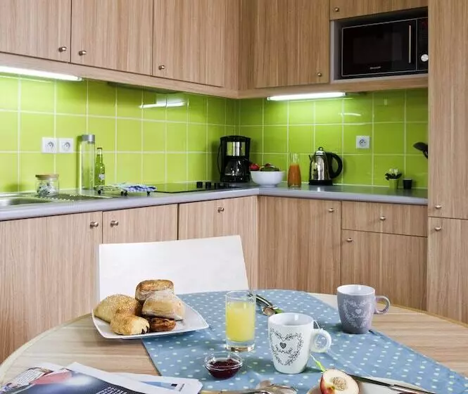 Huoneisto 1 Makuuhuone, Aparthotel Adagio Paris Vincennes