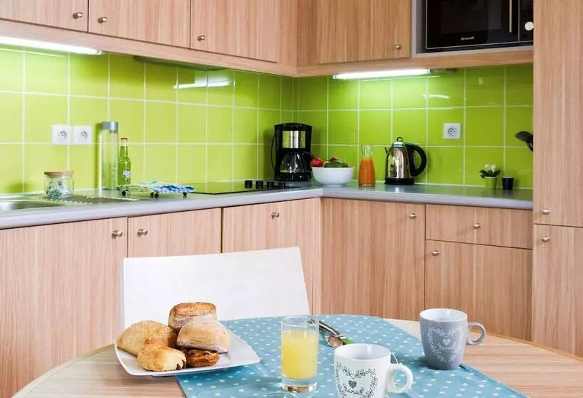 Huoneisto 1 Makuuhuone, Aparthotel Adagio Paris Vincennes