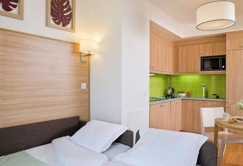 Huoneisto 1 Makuuhuone, Aparthotel Adagio Paris Vincennes