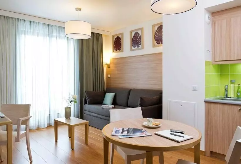 Huoneisto 1 Makuuhuone, Aparthotel Adagio Paris Vincennes