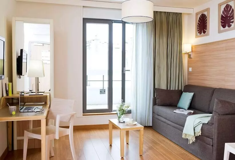 Huoneisto 1 Makuuhuone, Aparthotel Adagio Paris Vincennes
