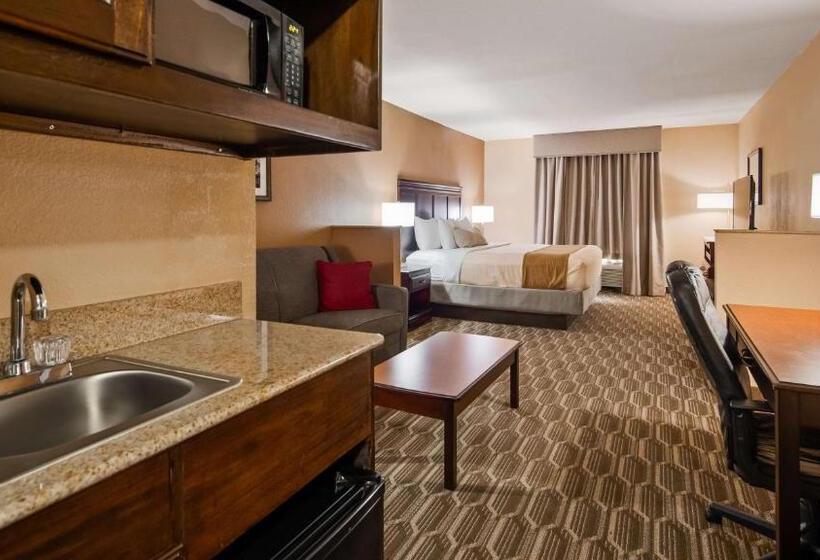 带大床的套房, Best Western Granbury Inn & Suites