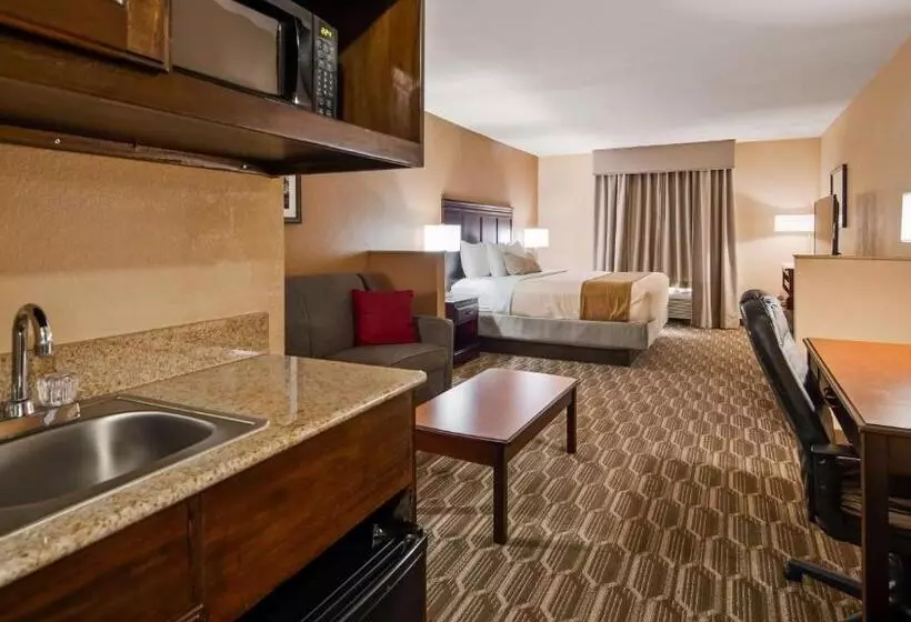 キングサイズベッドのスイートルーム, Best Western Granbury Inn & Suites
