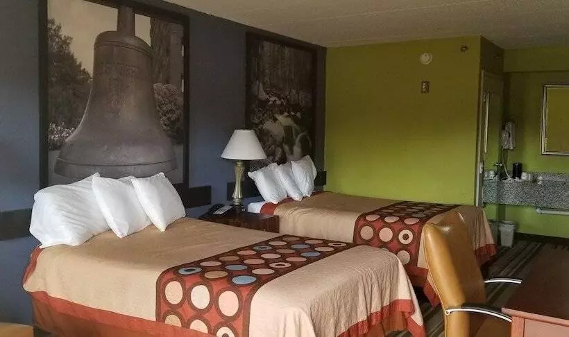 ２ダブルベッドのスタンダードルーム, Super 8 By Wyndham Ruther Glen Kings Dominion Area