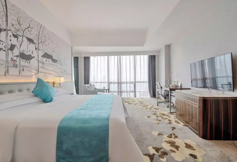 Deluxe-huone, Huaqiang Plaza Hotel Shenzhen, Enjoy Complimentary Afternoon Tea & Mini Bar & Night Snack