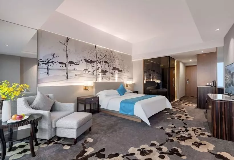 Deluxe-huone, Huaqiang Plaza Hotel Shenzhen, Enjoy Complimentary Afternoon Tea & Mini Bar & Night Snack