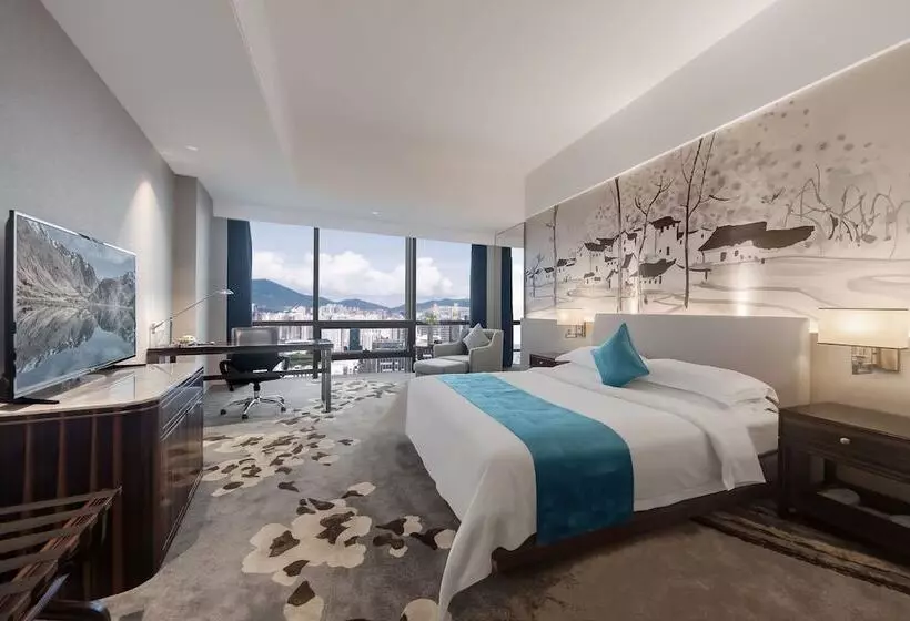 Deluxe-huone, Huaqiang Plaza Hotel Shenzhen, Enjoy Complimentary Afternoon Tea & Mini Bar & Night Snack