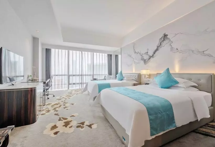 Deluxe-huone, Huaqiang Plaza Hotel Shenzhen, Enjoy Complimentary Afternoon Tea & Mini Bar & Night Snack