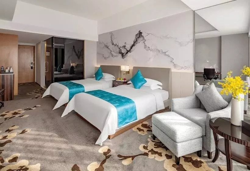 Deluxe-huone, Huaqiang Plaza Hotel Shenzhen, Enjoy Complimentary Afternoon Tea & Mini Bar & Night Snack
