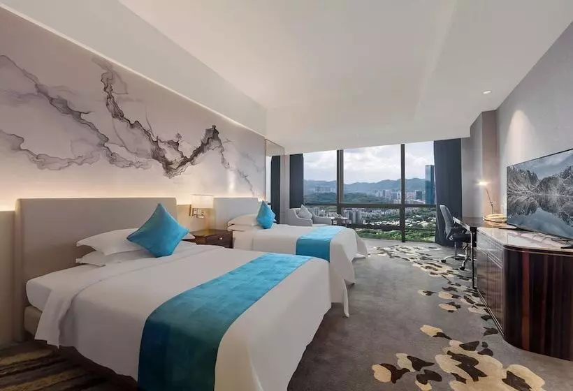 Deluxe-huone, Huaqiang Plaza Hotel Shenzhen, Enjoy Complimentary Afternoon Tea & Mini Bar & Night Snack