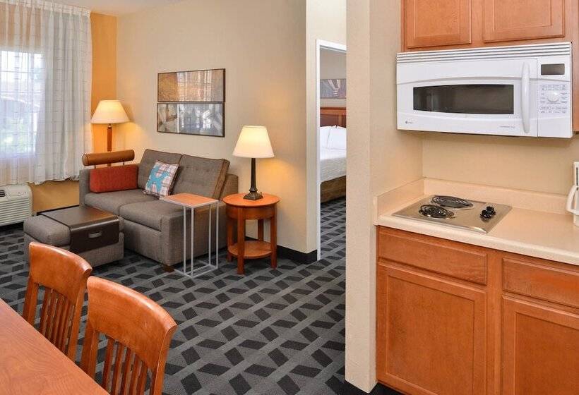 침실 2개 스위트, Towneplace Suites Sacramento Cal Expo
