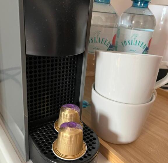 اتاق استاندارد با بالکن و چشمانداز باغ, Pension Kitty