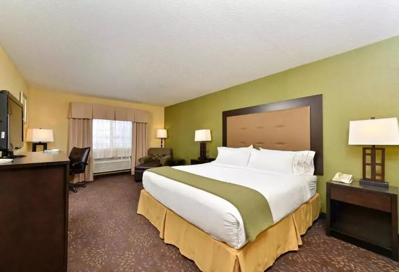 身障者適用キングサイズベッドルーム, Holiday Inn Express Hotel & Suites Charlotte, An Ihg