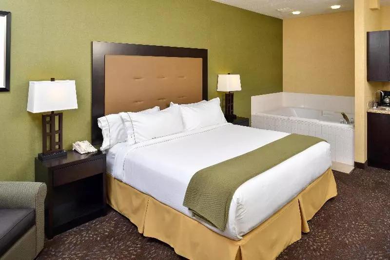 身障者適用キングサイズベッドルーム, Holiday Inn Express Hotel & Suites Charlotte, An Ihg