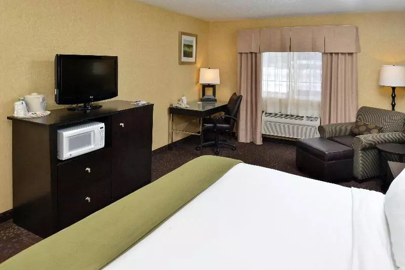 キングサイズベッドのスタンダードルーム, Holiday Inn Express Hotel & Suites Charlotte, An Ihg