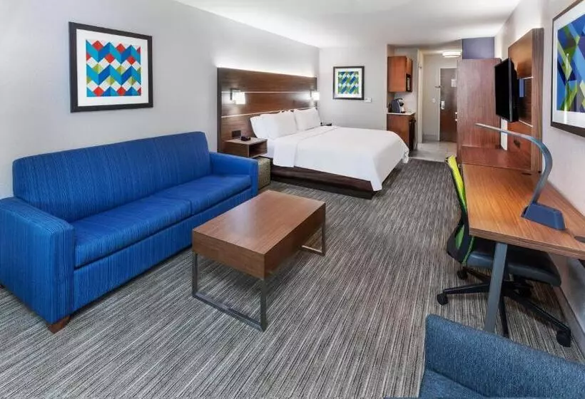 キングサイズベッドのスイートルーム, Holiday Inn Express Hotel & Suites Lafayette South, An Ihg