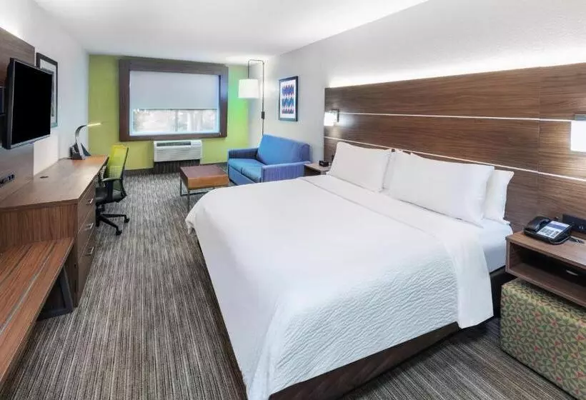 キングサイズベッドのスイートルーム, Holiday Inn Express Hotel & Suites Lafayette South, An Ihg