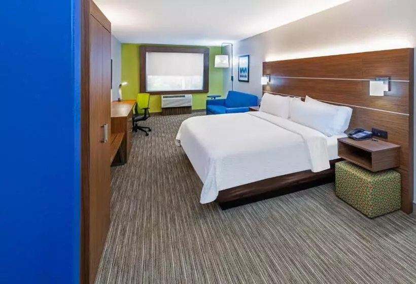 キングサイズベッドのスイートルーム, Holiday Inn Express Hotel & Suites Lafayette South, An Ihg