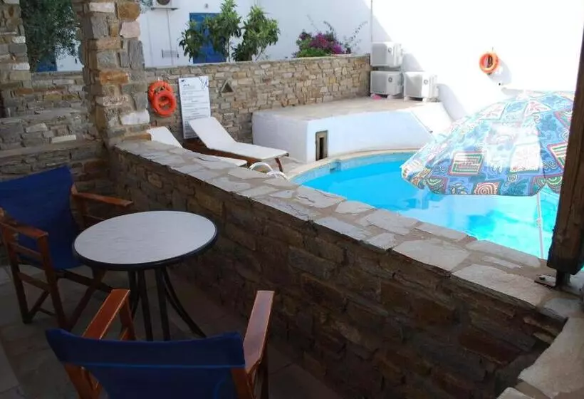 استودیو استاندارد با چشمانداز استخر, Siroco S Rooms And Studios