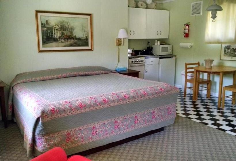 キングサイズベッドのスタンダードルーム, Roseloe Motel