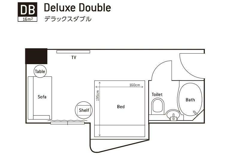 Номер Deluxe, Resol Nagoya